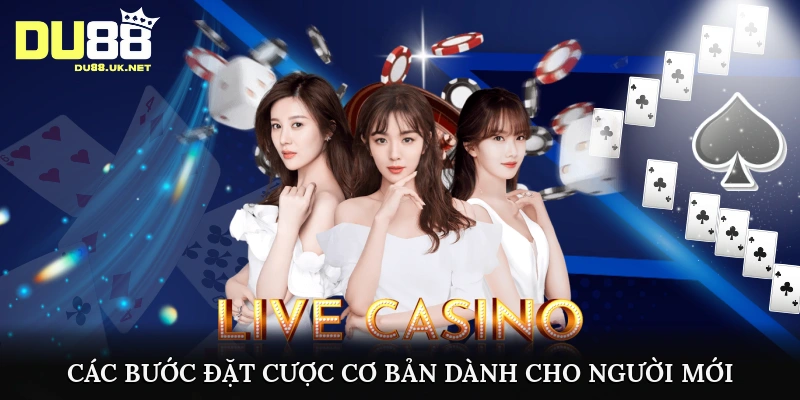 Các bước đặt cược cơ bản dành cho người mới trên website của DU88