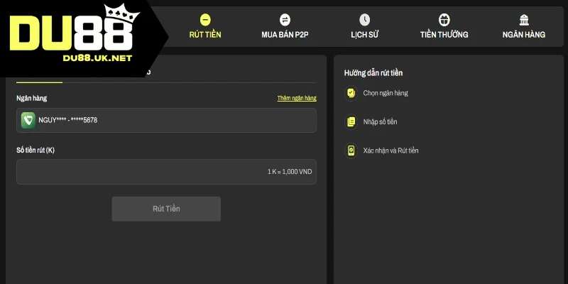 Các điều kiện cần biết khi rút tiền thưởng