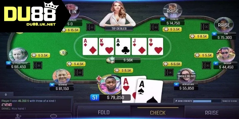 Cách chơi Poker chuẩn xác tại nhà cái
